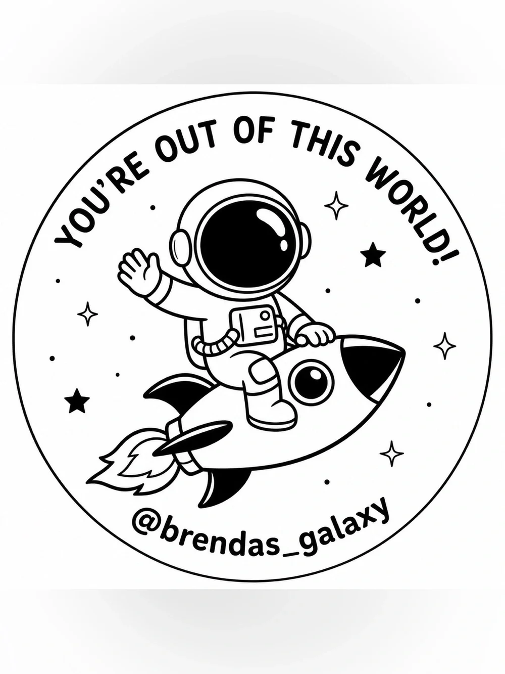 CUSTOM 2” Round Stickers, 50 of One Color BUY NOW